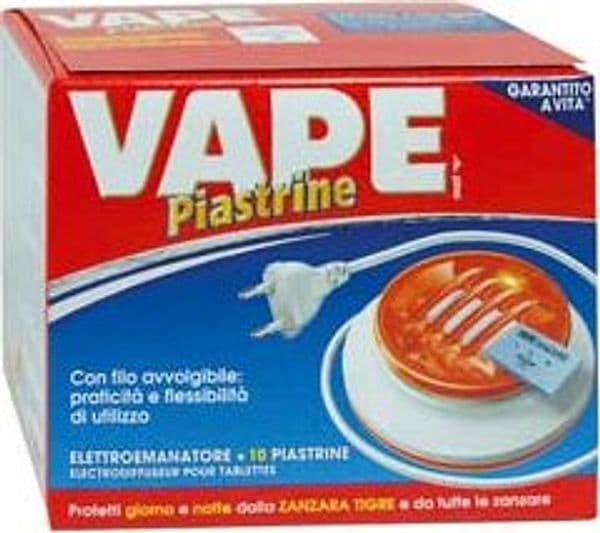 Elettroemanatore a Piastrina Vape Mat 1 Diffusore + 10 Piastrine 6 Pezzi - 2