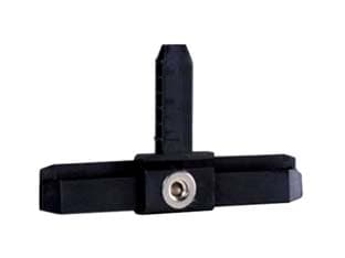 Tee Plastica Magnetico per Profilo Linea C Nero Sangiorgio 25 Pezzi - 2