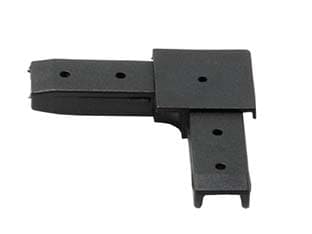 Angolo Plastica per Profilo Zanzariera Linea B Nero Sangiorgio 100 Pezzi - 2