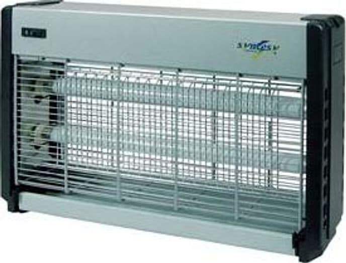 Elettroinsetticida con Lampade a Raggi Ultravioletti 220 V 20 W 2 Tubi da 8 - 2