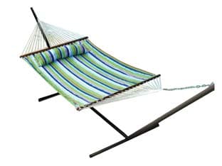 Amaca Bermuda XL con Supporto Riga Multicolor 200X140 200 x 140 cm Vette - 2