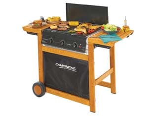 Barbecue Gas 3 Bruciatori 60 CMX46 Adelaide 3 Woody Dual Gas Bracere 60 - 2