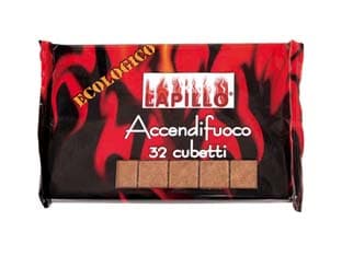 Accendifuoco Ecologico 32 Cubi Lapillo 34 Pezzi - 2