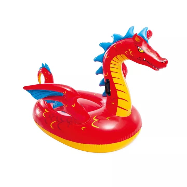 Dragone Gonfiabile Cavalcabile +3 Anni 198 CMX173H. Peso 1,87 KG(57577) - 2