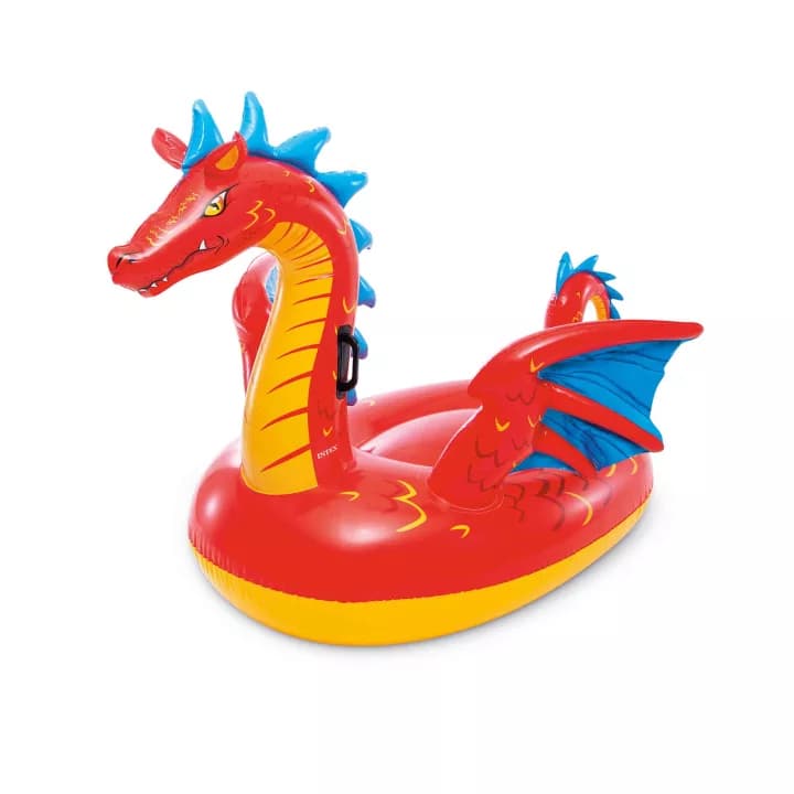 Dragone Gonfiabile Cavalcabile +3 Anni 198 CMX173H. Peso 1,87 KG(57577) - 3