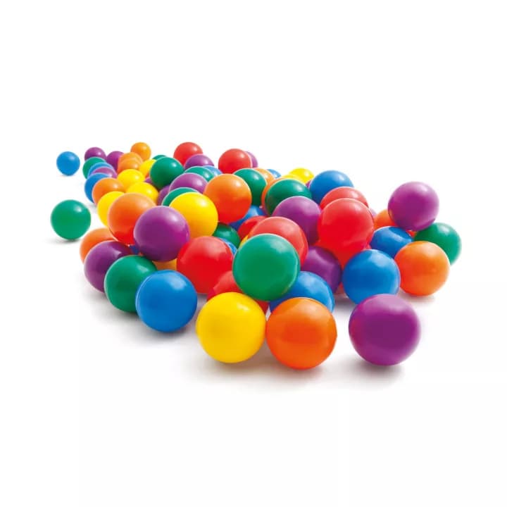 Palline Colorate PZ.100 +2 Anni Ø 6,5 mm cm Peso 1,06 kg (49602) Intex - 3