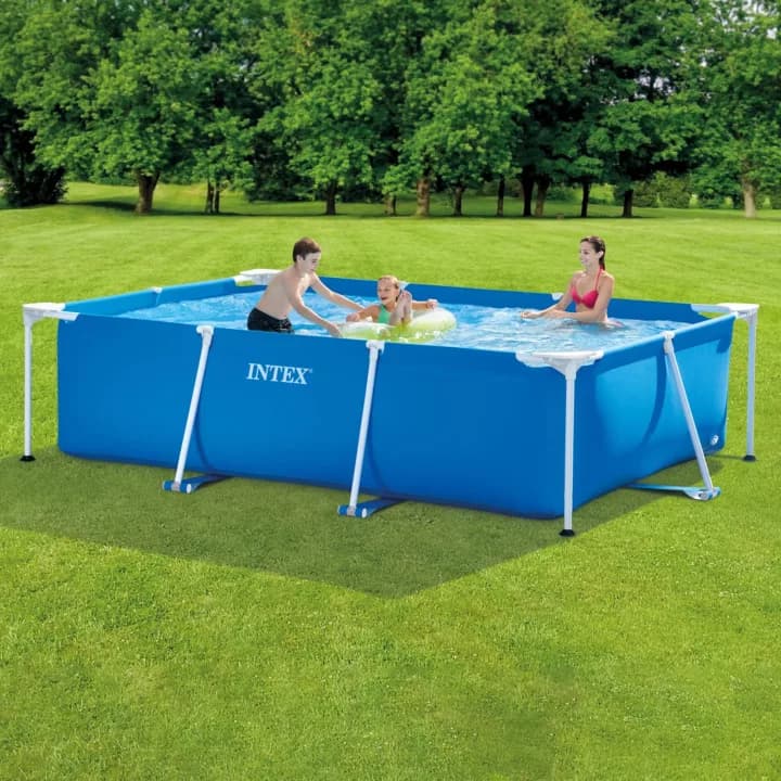 Piscina Frame Rettangolare C Telaio Portante S Pompa 300 CMX200X75H - 3