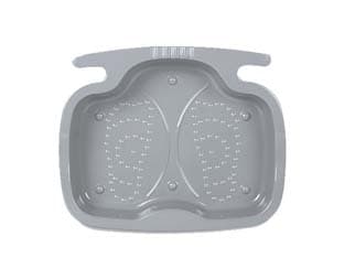 Vaschetta Lavapiedi per Piscina 56 CMX46X9H. Capacità 11,5 l Peso 7,3 kg - 3