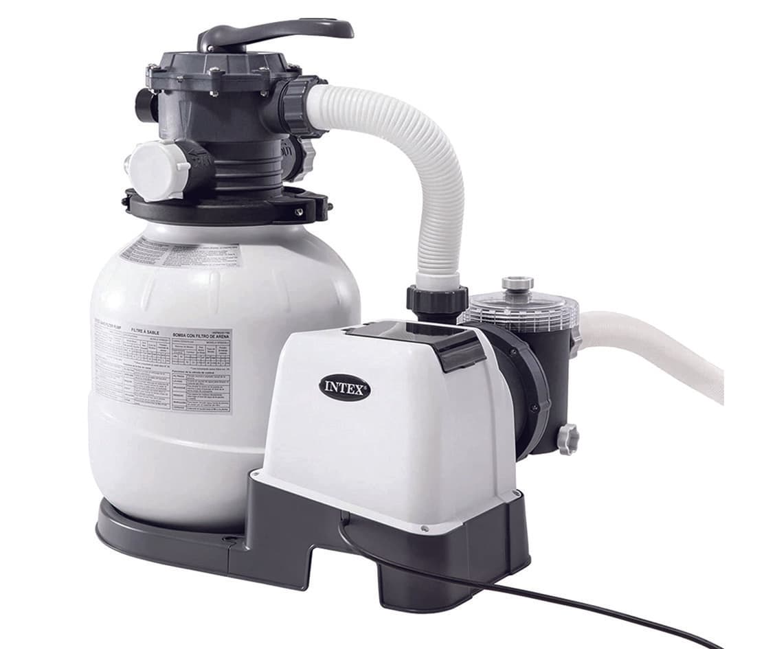 Pompa con Filtro a Sabbia per Piscine Fino a Intex 45.420 Litri Peso 18,10 - 4