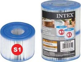 CARTUCCIA RICAMBIO PER FILTRI PISCINE IN SET PEZZI 2  tipo S1 peso kg.0,73 (29001)    INTEX