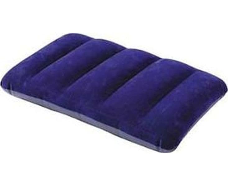 Cuscino da Camping Gonfiabile Blu 43 CMX28X9H. Peso 0,16 kg (68672) Intex - 4