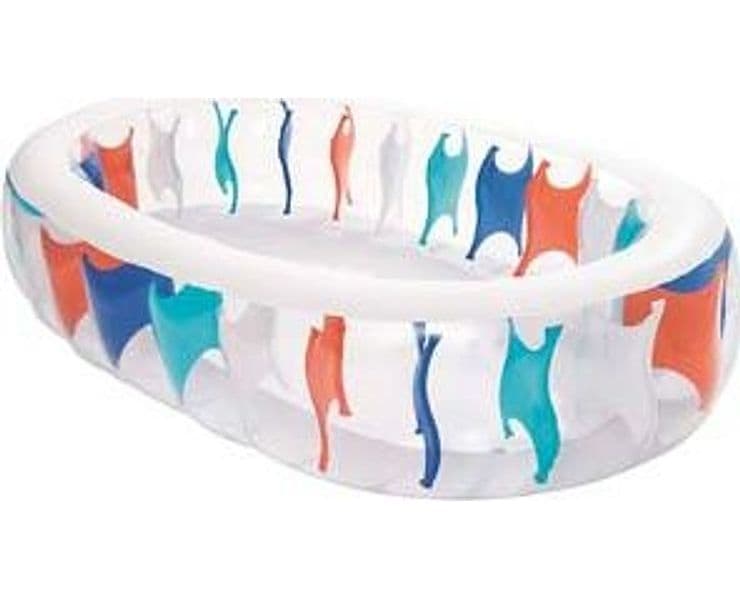 Piscina Gonfiabile Elliptic Pool Ovale +6 Anni 229 CMX152X51H. Peso 4,400 - 2
