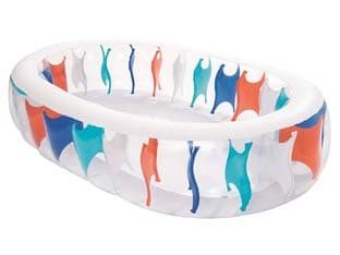 Piscina Gonfiabile Elliptic Pool Ovale +6 Anni 229 CMX152X51H. Peso 4,400 - 2