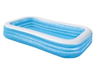 Piscina Gonfiabile Family Rettangolare 3 Anelli +6 Anni 305 Cod 205443 - 2