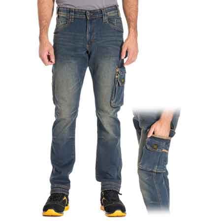 Jeans da Lavoro Job Dirty Rica Lewis Tg. 54 - 3