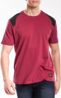 Polo Elasticizzata Rinforzata Workpol Bordeaux Rica Lewis Tg. Xl - 2