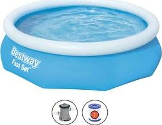 Piscina Fast Set Autoportante Tonda 305 CMX76H. 10,0 3.800 kg l Filtro - 2