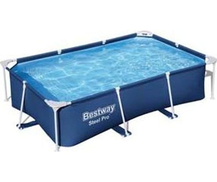 Piscina Steel Pro Rettangolare Telaio Portante 259 CMX170X61H.S Filtro 13,5 - 2