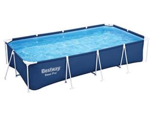 Piscina Steel Pro Rettangolare Telaio Portante 400 CMX211X81H.S Filtro 32,2 - 2