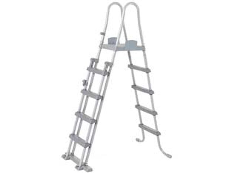 Scaletta con Piattaforma per Piscine Fino a 132 Cmh. Adatta per Piscine - 2
