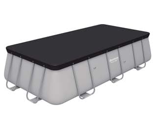 Telo di Copertura per Piscine Rettangolari Power Steel Frame 404 cm 412X201 - 4