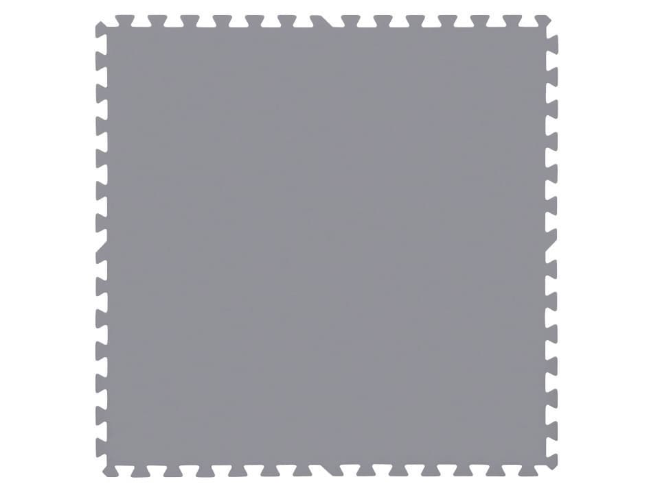 Tappeto di Sottofondo Componibile per Piscine 81 CMX81 Grigio in Set. 9 Pz - 2