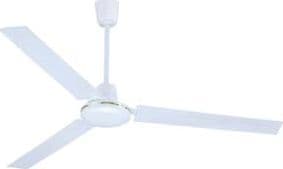 VENTILATORE BIANCO DA SOFFITO CON SELETTORE A PARETE  ø 140 cm    VINCO