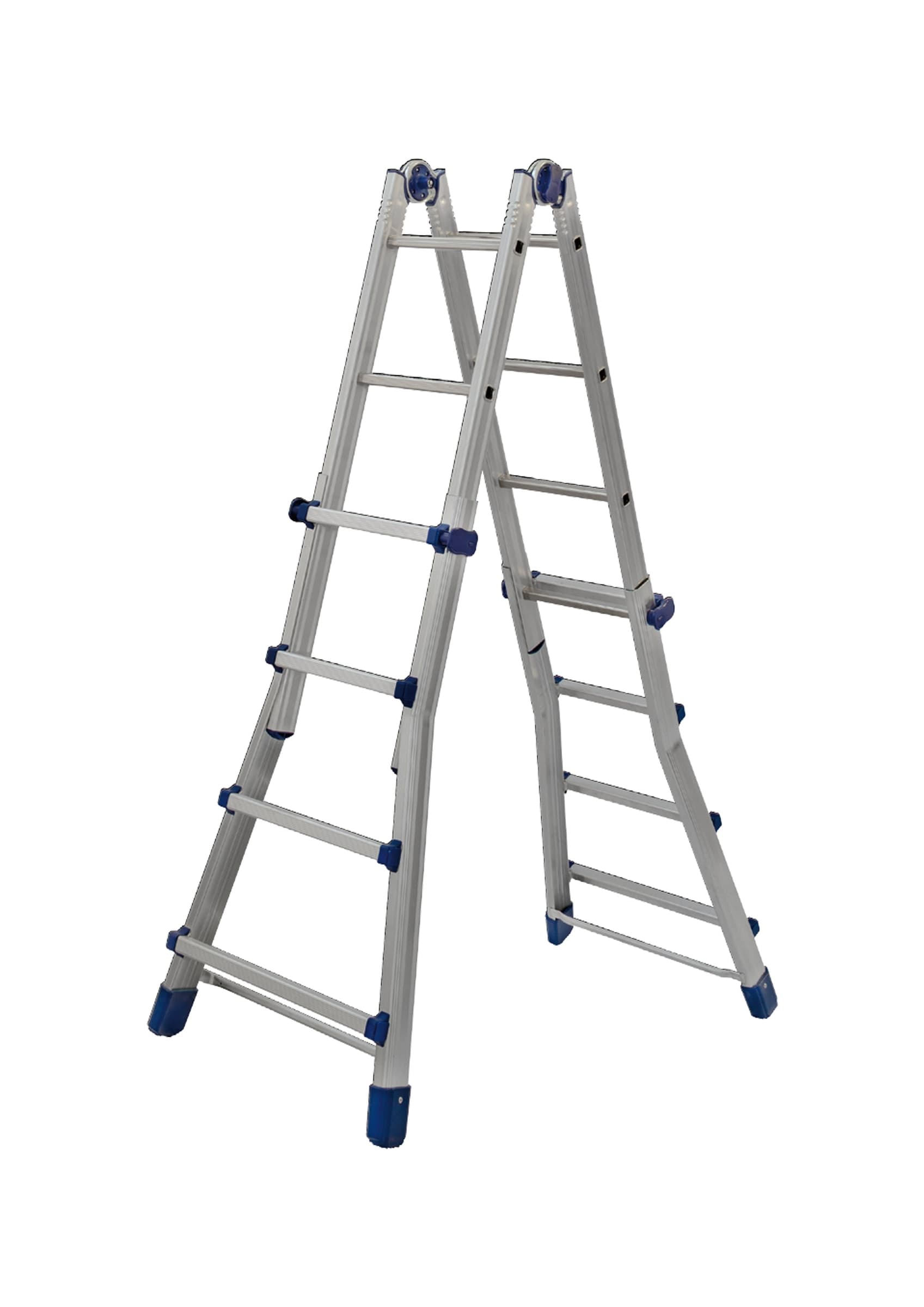 Scala Multiuso Briko Blu 4 con 4 Gradini Facal - 2