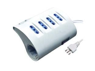 Multipresa da Tavolo 4 Bipasso + 2 Schuko + 2 Usb Syntesy - 2
