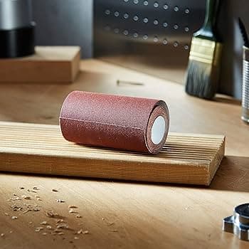 Mini Rotolo Carta Abrasiva Ideal Star Grana 180 Rotolo Mm 115 x 5 m - 3
