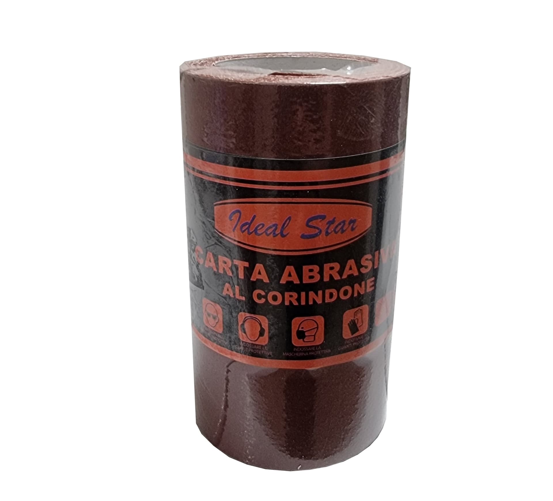 Mini Rotolo Carta Abrasiva Ideal Star Grana 220 Rotolo Mm 115 x 5 m - 2