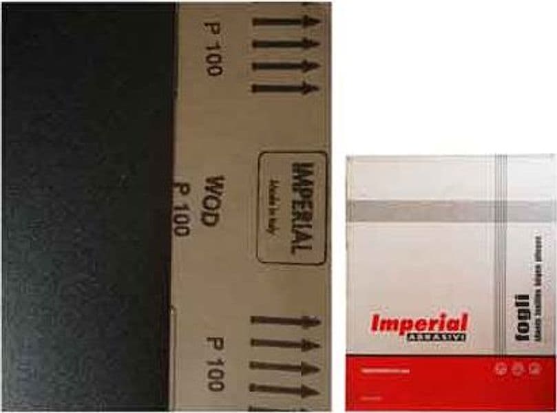 Foglio Abrasivo Wod Grana 150 Imperial Abrasivi Mm 230 x 280 100 Pezzi - 3