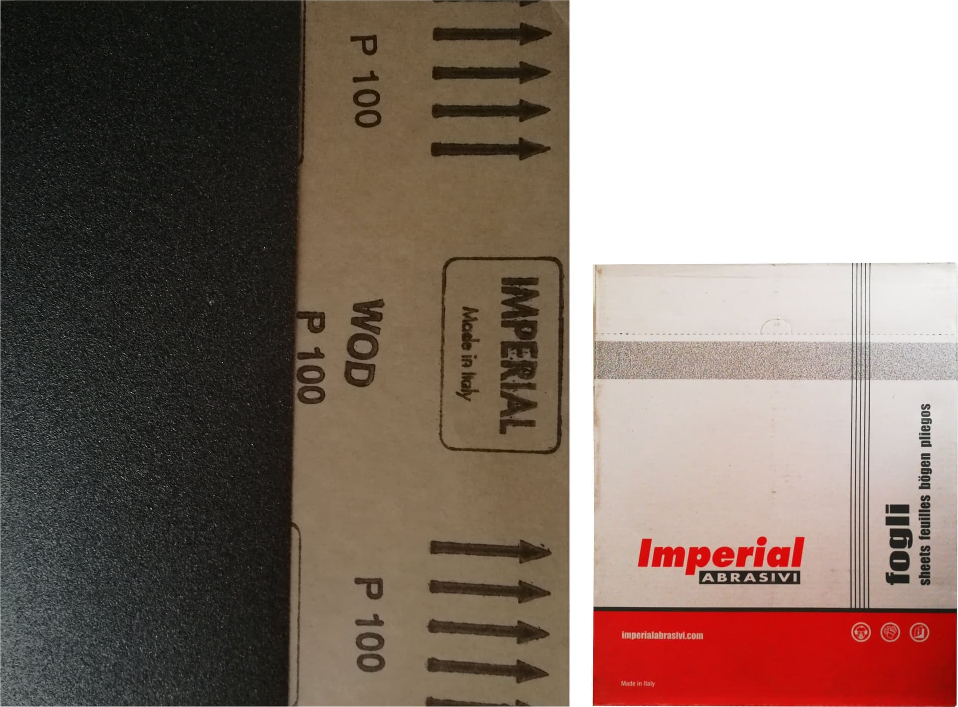 Foglio Abrasivo Wod Grana 150 Imperial Abrasivi Mm 230 x 280 100 Pezzi - 2