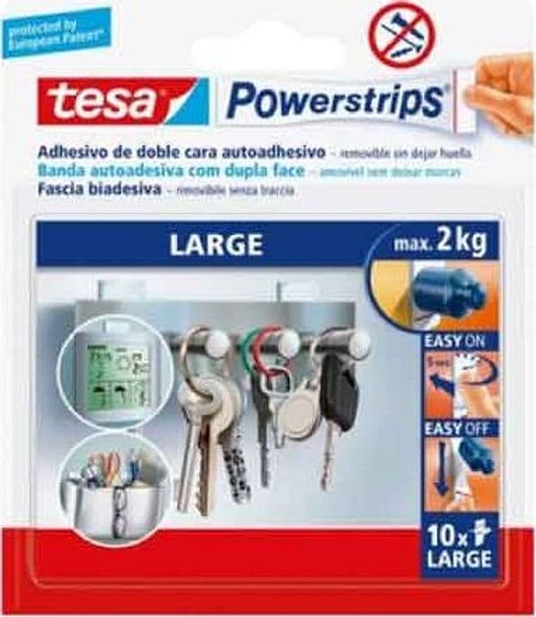 Strisce Powerstrips® Large 10 Strisce Tesa - 4