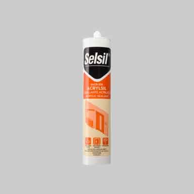 Silicone Acrilico Selsil 310 ml Grigio - 2