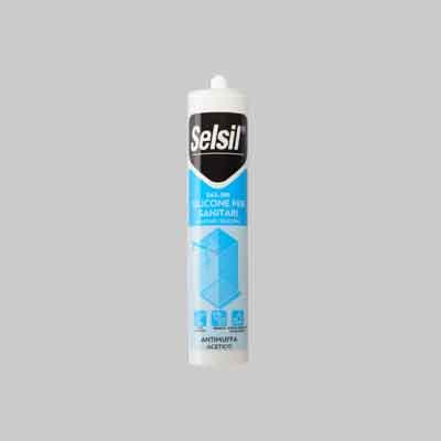 Silicone Acetico Sanitari Selsil 280 ml Trasparente - 2