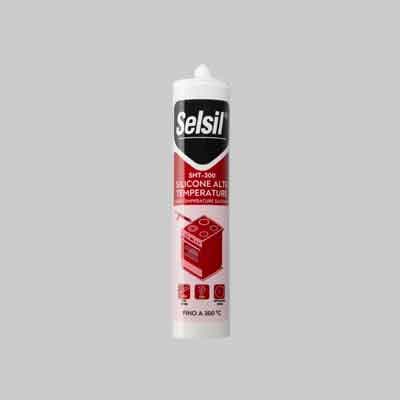 Silicone Alte Temperature Selsil 310 ml Nero - 2