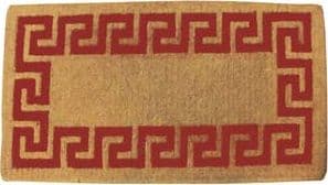 ZERBINO IMPERIALE ROSSO SPESSORE MM.38  cm.35x70, spessore cm.3,8