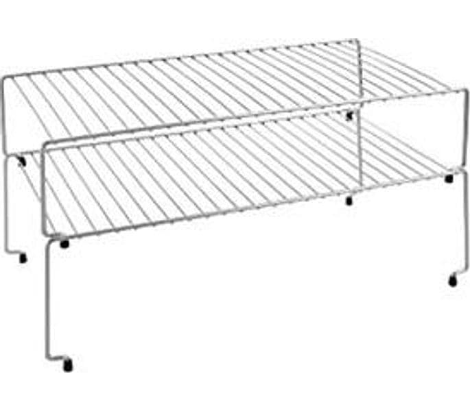 Set 2 Mensole Sovrapponibili Sky 47 CMX23X26 Metaltex - 2