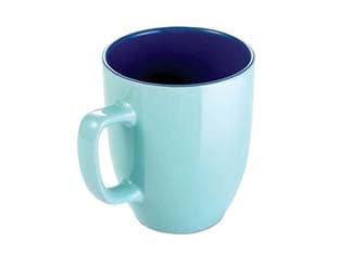 Tazza Mug Crema Shine Azzurra 300 ml Ø 8 mm CMX9,5H. Tescoma 12 Pezzi - 2