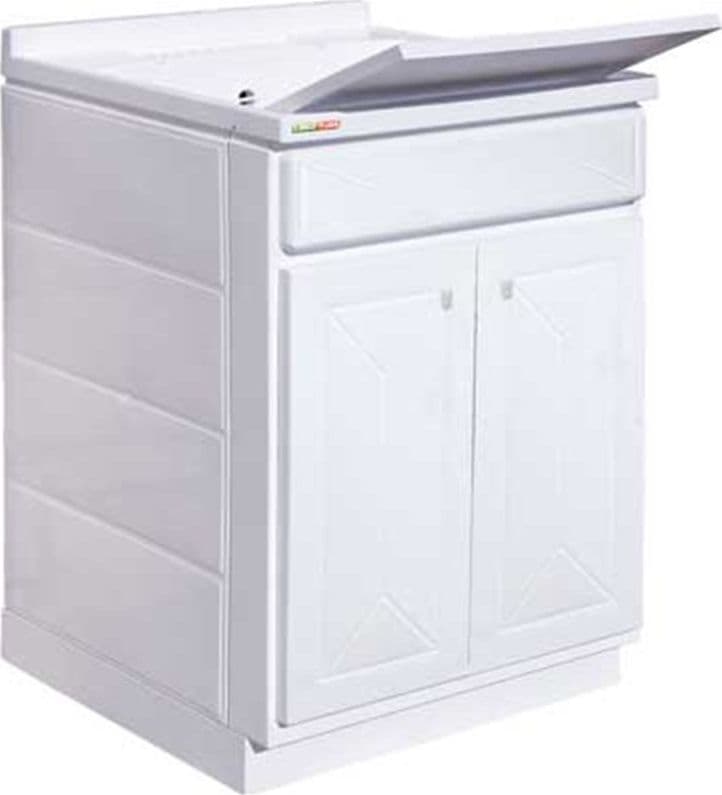 Mobile Lavatoio 2 Ante Cm 60 x 50 x 84H Trioplast - 2