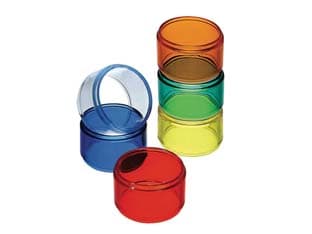 SET 6 ALLACCIATOVAGLIOLI COLORI ASSORTITI- - ø cm.4,5 - 6 pezzi COSMOPLAST