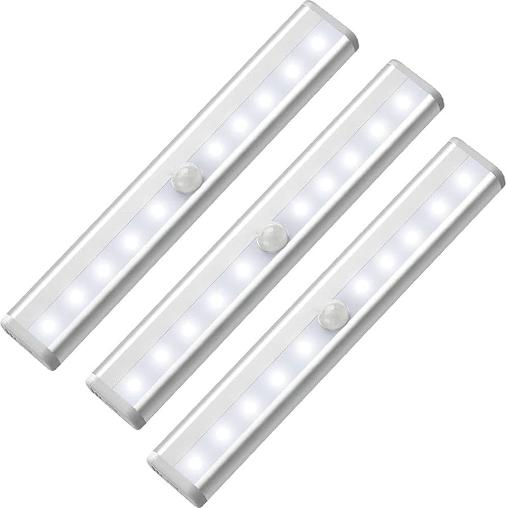Luce LED a Batteria per Armadi o Sottopensili con Sensore Lampo 130LM 4000K - 2