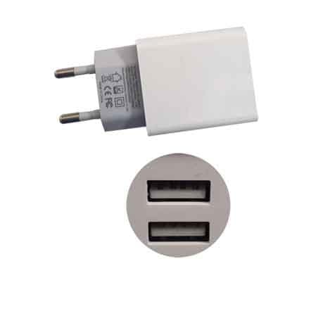 Caricatore USB da Parete 2,4A 2 USB - 3