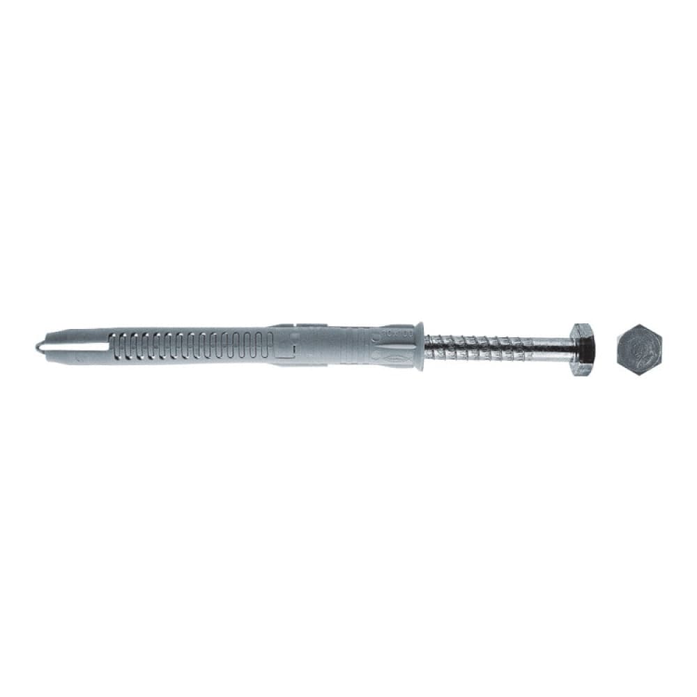 Tassello Prolungato con Tirafondo HH01 Ø 12 Tecfi Vite 8 x 100 mm 25 Pezzi - 2