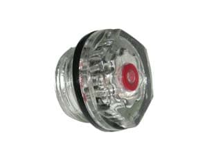 Tappo Trasparente Scarico Olio per Compressore per COD.132695 (CDF00291) - 2