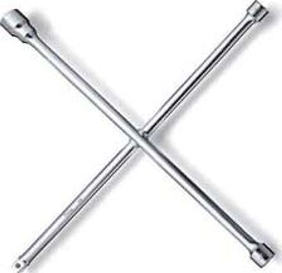Chiavi a Croce per Ruote Cromate ART.985 per Dadi 242732 mm e Quadro 3/4 - 2