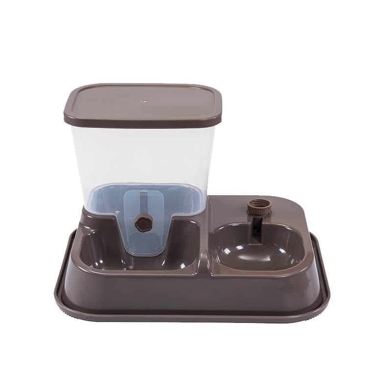 Ciotola Distributore Croccantini e Acqua Ideal Star Cm 37,8 x 29 x 23,8H - 2