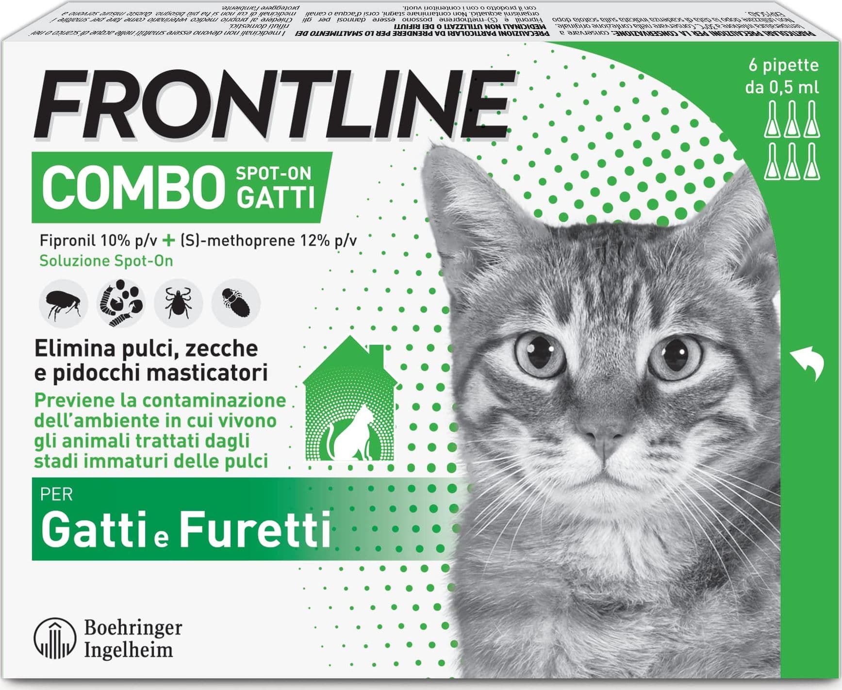 Antiparassitario Combo Frontline Cani 10 x 20 kg 3 Pipette - 2