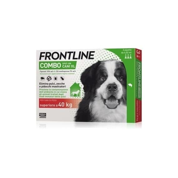 Antiparassitario Combo Frontline Cani 10 x 20 kg 3 Pipette - 3
